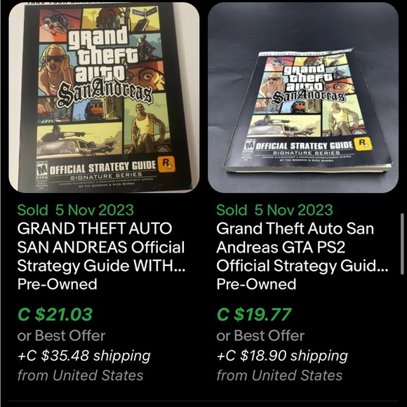 Grand Theft Auto San Andreas Official Strategy Guide / Sony Playstation 2 / 2004 - Picture 8 of 8